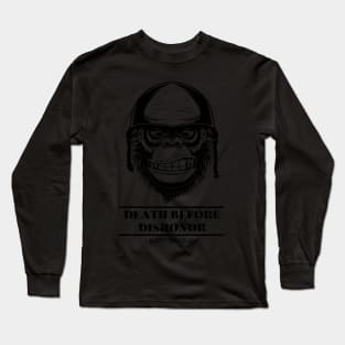 Death Before Dishonor - Gorilla Long Sleeve T-Shirt